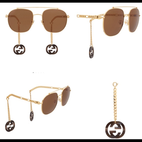 GUCCI GOLD CHAIN- LINK FROM THE CHARM COLLECTION, WITH DETACHABLE CHARMS - Picture 14 of 16